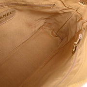 Chanel Beige Calfskin Shoulder Bag 125232