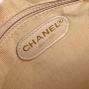 Chanel Beige Calfskin Shoulder Bag 125232