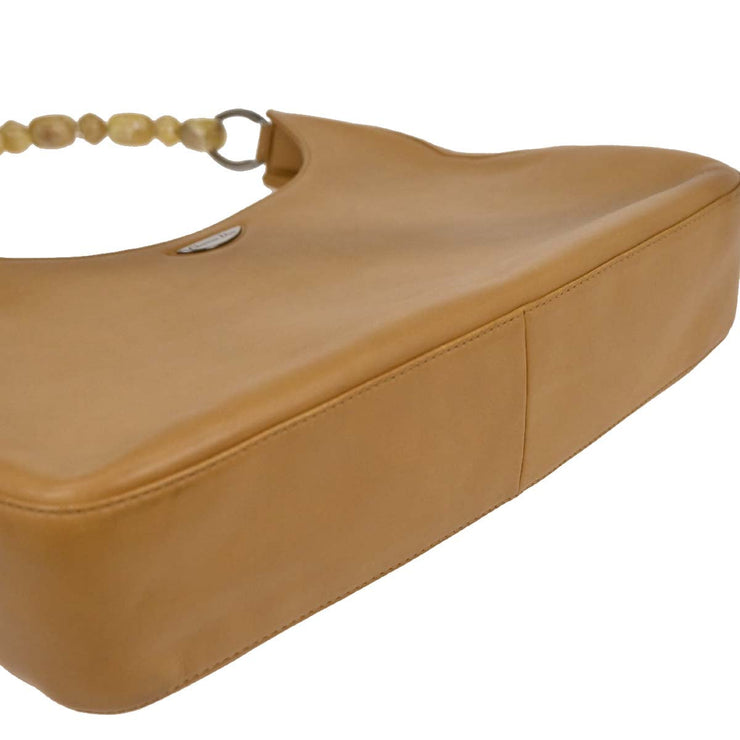 Christian Dior Brown Leather Malice Handbag MA-0010 125235