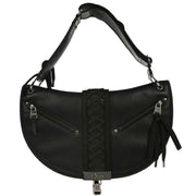 Christian Dior Black Admit It Corset Bag Handbag 06-MA-1002 125236