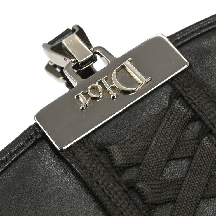 Christian Dior Black Admit It Corset Bag Handbag 06-MA-1002 125236