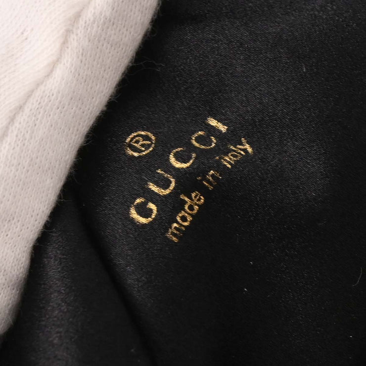 Gucci Black Gray Beaded Handbag 001.3929 000926 125238