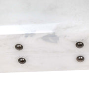 Chanel White Acrylic Perfume Bottle Shoulder Bag 125243