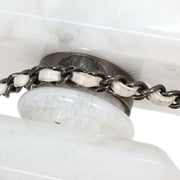 Chanel White Acrylic Perfume Bottle Shoulder Bag 125243