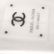 Chanel White Acrylic Perfume Bottle Shoulder Bag 125243