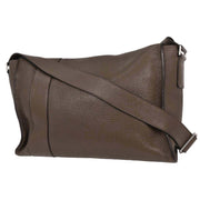 Hermes Taupe Gray Taurillon Clemence Alfred 35 Messenger Bag  Square:R B189 125245