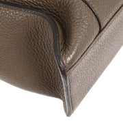 Hermes Taupe Gray Taurillon Clemence Alfred 35 Messenger Bag  Square:R B189 125245