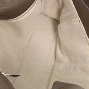 Hermes Taupe Gray Taurillon Clemence Alfred 35 Messenger Bag  Square:R B189 125245