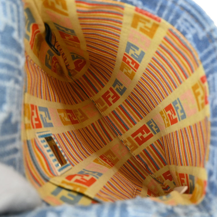 Fendi Light Blue Denim Zucca Shoulder Bag 2362 8BT075 TZH 068 125252