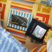 Fendi Light Blue Denim Zucca Shoulder Bag 2362 8BT075 TZH 068 125252