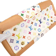Louis Vuitton White Multicolor Beverly GM Handbag M40201 DU1078 125256