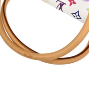 Louis Vuitton White Multicolor Beverly GM Handbag M40201 DU1078 125256