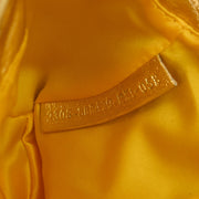 Fendi Metallic Orange Leather Sequins Compilation Handbag 125257