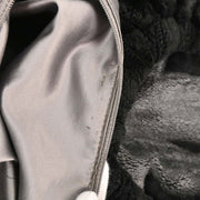 Chanel Black Artificial Fur Hobo 2way Handbag 125258