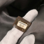 Chanel Black Artificial Fur Hobo 2way Handbag 125258