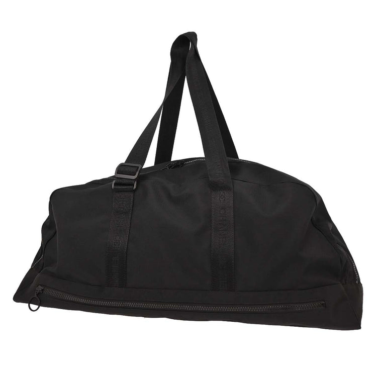 Chanel Black Nylon Sport Line Duffle Gym Handbag 125261