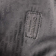 Chanel Black Nylon Sport Line Duffle Gym Handbag 125261