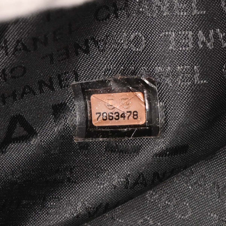 Chanel Black Nylon Sport Line Duffle Gym Handbag 125261