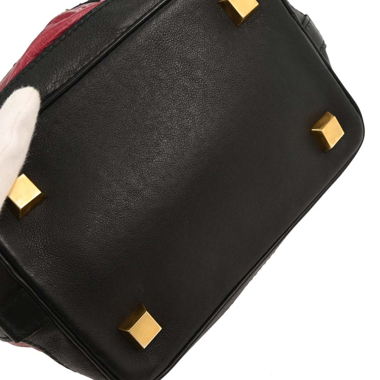 Louis Vuitton Red Monogram Neo Noe Hiver Bucket Drawstring Handbag AR3009 125262