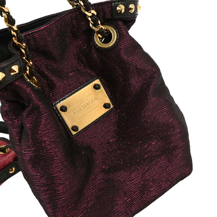 Louis Vuitton Red Monogram Neo Noe Hiver Bucket Drawstring Handbag AR3009 125262