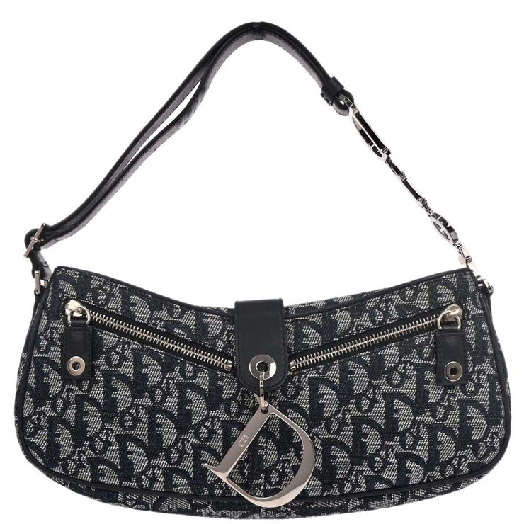 Christian Dior Navy Trotter Handbag BOL1004 125264