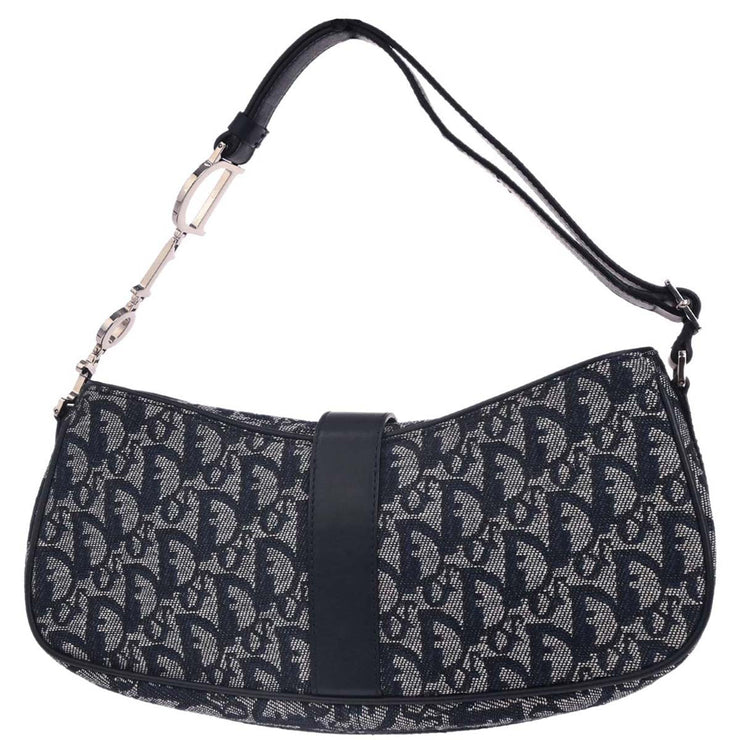 Christian Dior Navy Trotter Handbag BOL1004 125264