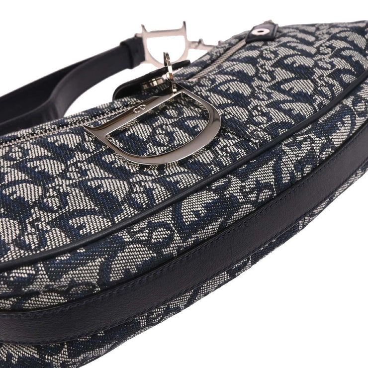 Christian Dior Navy Trotter Handbag BOL1004 125264
