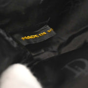 Christian Dior Black Beads Shoulder Bag 125265