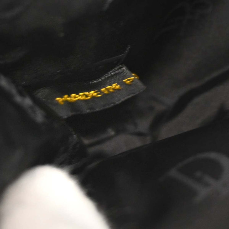 Christian Dior Black Beads Shoulder Bag 125265