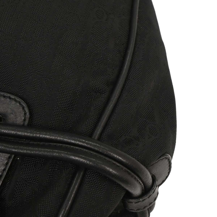 Christian Dior Black Diorissimo Bow Trotter Tote Bag 00-BO-1027 125267