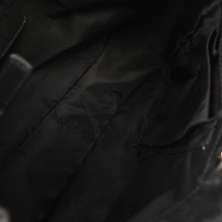 Christian Dior Black Diorissimo Bow Trotter Tote Bag 00-BO-1027 125267