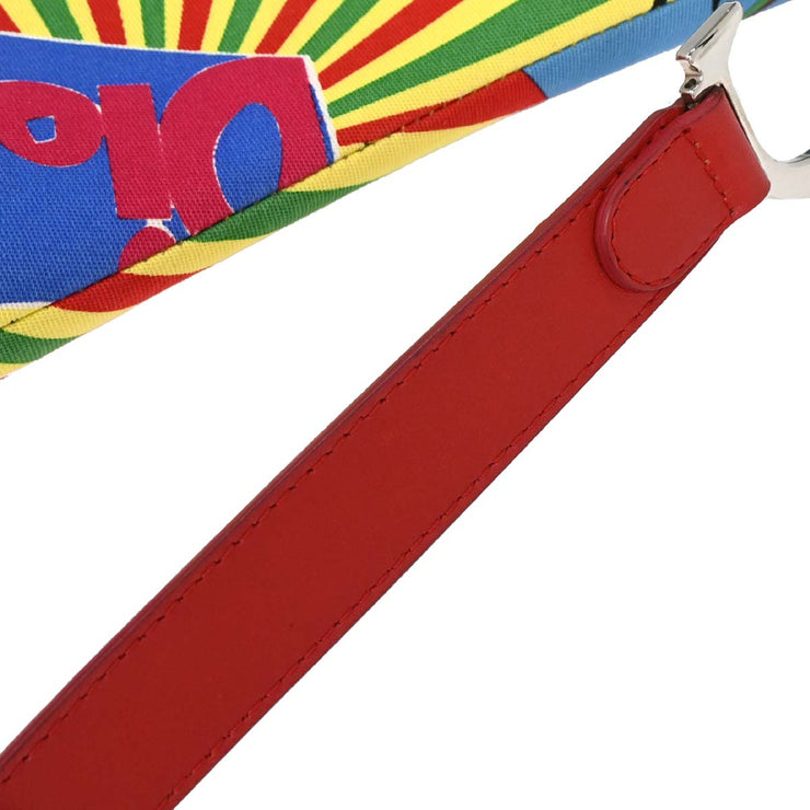 Christian Dior Red Dior Mania Saddle Handbag 01RU1013 125270