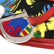 Christian Dior Red Dior Mania Saddle Handbag 01RU1013 125270