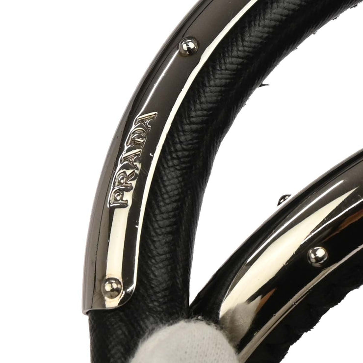 Prada Black Nylon 2way Handbag 180 125272