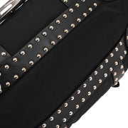 Prada Black Nylon 2way Handbag 180 125272