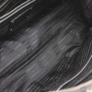 Prada Black Nylon 2way Handbag 180 125272
