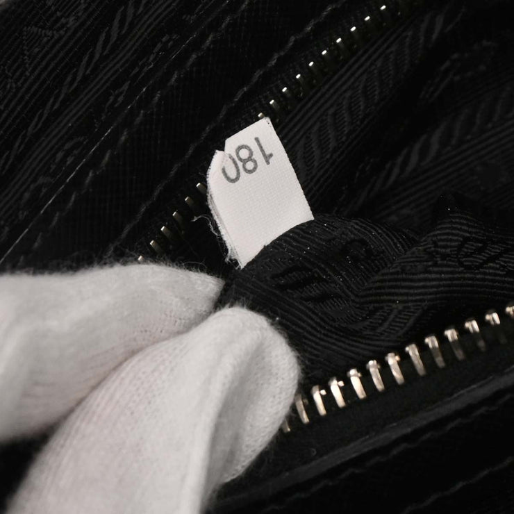 Prada Black Nylon 2way Handbag 180 125272