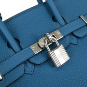Hermes Cobalt Togo Birkin 25 Handbag XCT025IZ 125276