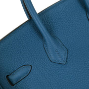 Hermes Cobalt Togo Birkin 25 Handbag XCT025IZ 125276