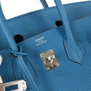 Hermes Cobalt Togo Birkin 25 Handbag XCT025IZ 125276