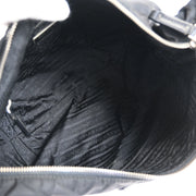 Prada Black Nylon Hobo Handbag 165 125288