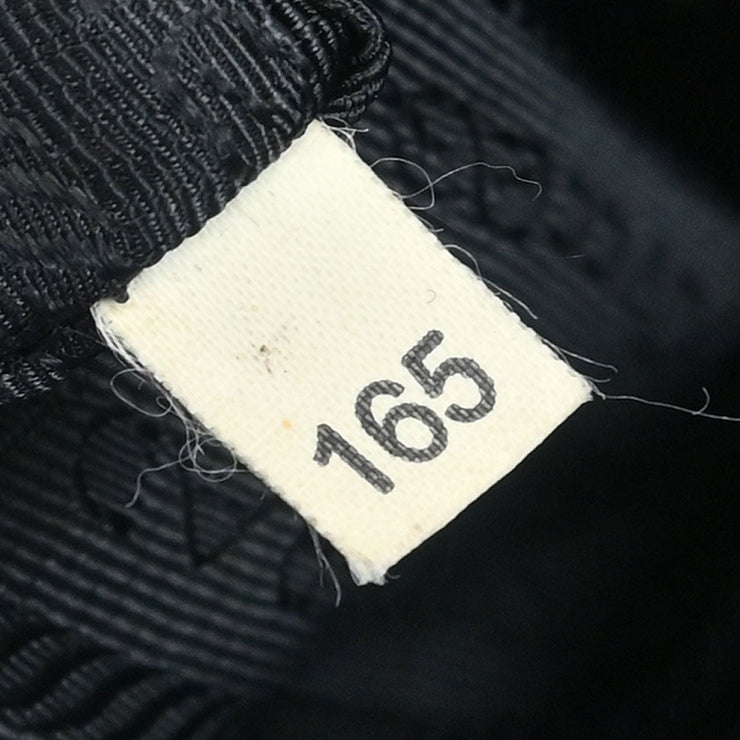 Prada Black Nylon Hobo Handbag 165 125288