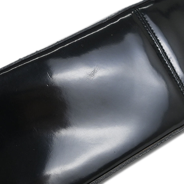 Prada Black Patent Leather Handbag 24 125290