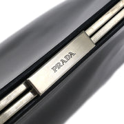 Prada Black Patent Leather Handbag 24 125290