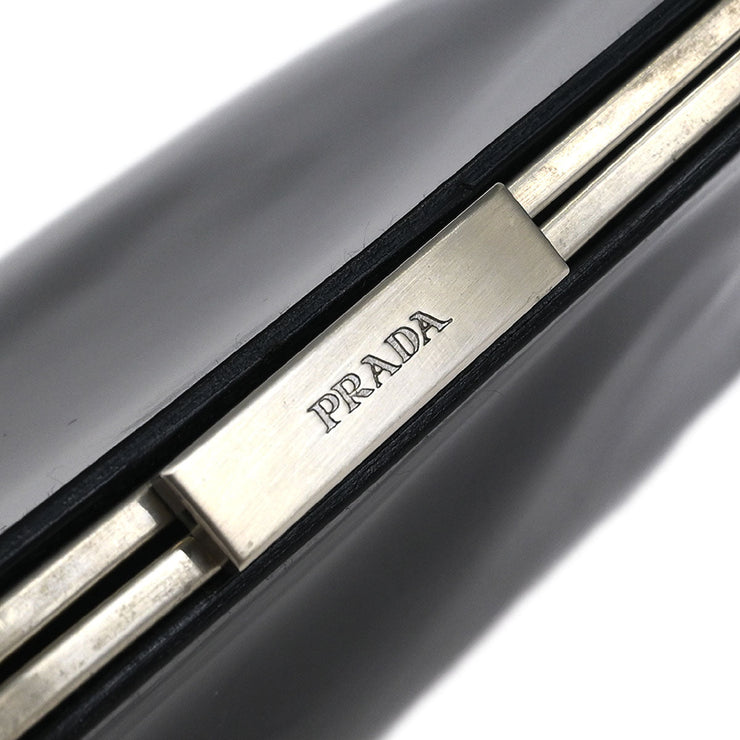 Prada Black Patent Leather Handbag 24 125290