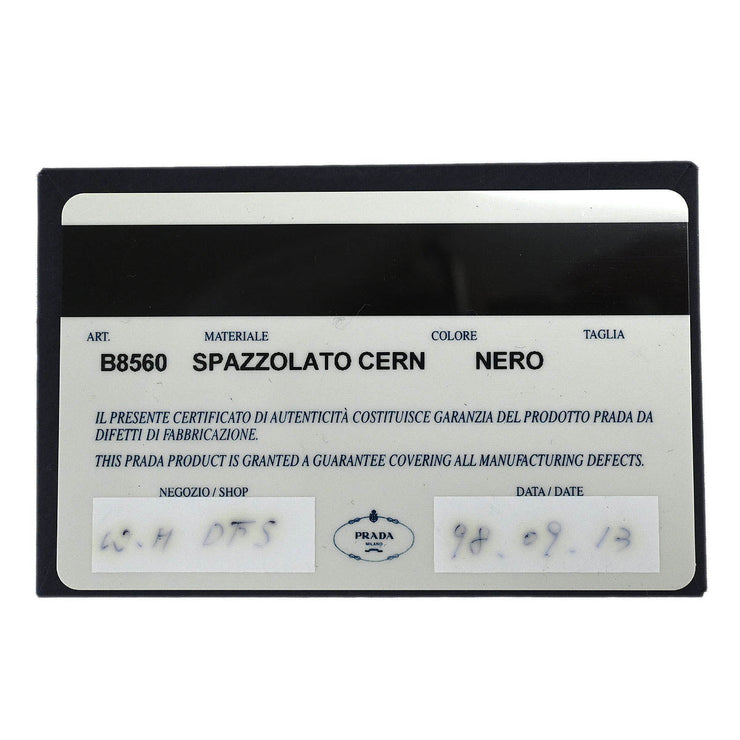 Prada Black Patent Leather Handbag 24 125290