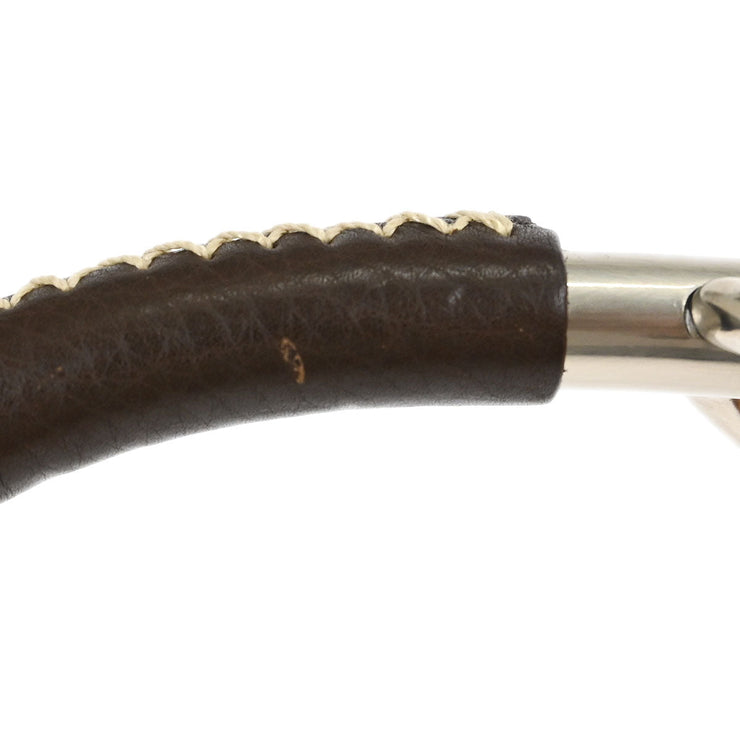 Prada Brown Leather Handbag BR1827 7M 125291