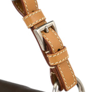 Prada Brown Leather Handbag BR1827 7M 125291