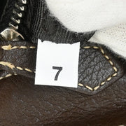 Prada Brown Leather Handbag BR1827 7M 125291