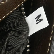 Prada Brown Leather Handbag BR1827 7M 125291